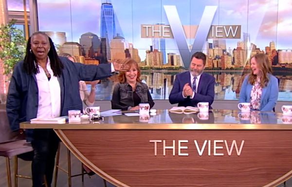 Whoopi Goldberg accidentally messed up Nick Offerman's name on 'The View'