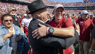 Joe Castiglione, Lincoln Riley, and running toward the SEC