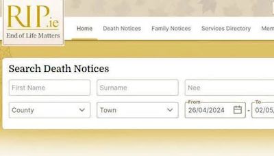 Death notice website RIP.ie acquired by Irish Times Group