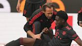 Alphonso Davies exits Bayern Munich match with leg injury