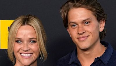 Reese Witherspoon and son Deacon Phillippe attend Blink Twice premiere