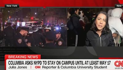 CNN Reporter Questions Her Own ‘Celebratory’ Graduation Ceremony at Columbia After Police Shut Down Protesters