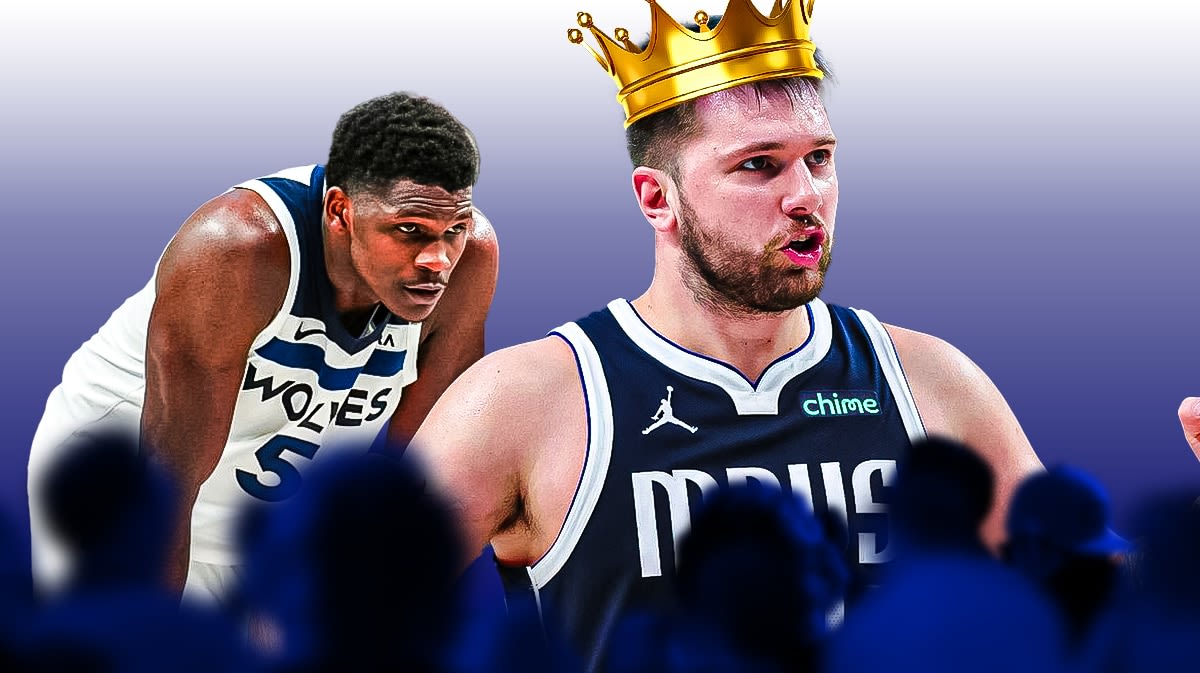 Luka Doncic's 2-word message for Kyrie Irving after Mavericks take 3-0 lead in West Finals