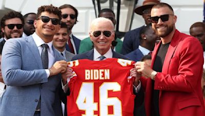 Watch: Half-Naked Man Threatens To Kill Travis Kelce and Joe Biden Outside White House Before Getting Arrested