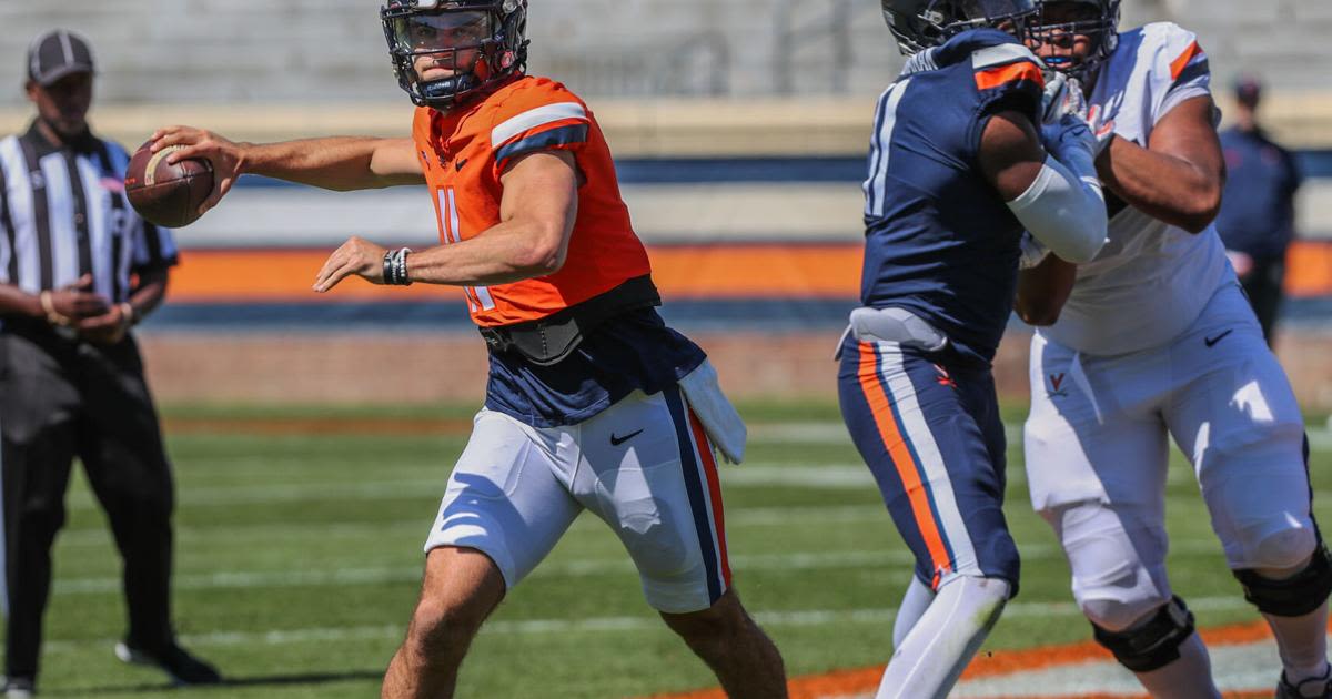 Tony Muskett, JR Wilson shine in Virginia's Blue-White spring football game