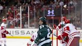 Reed Lebster is living his dream playing hockey for MSU. His game-winning goal Friday delivered the Spartans a Big Ten title.