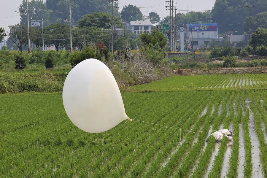 Trash talk? Border tensions soar as North Korea deploys more garbage balloons.