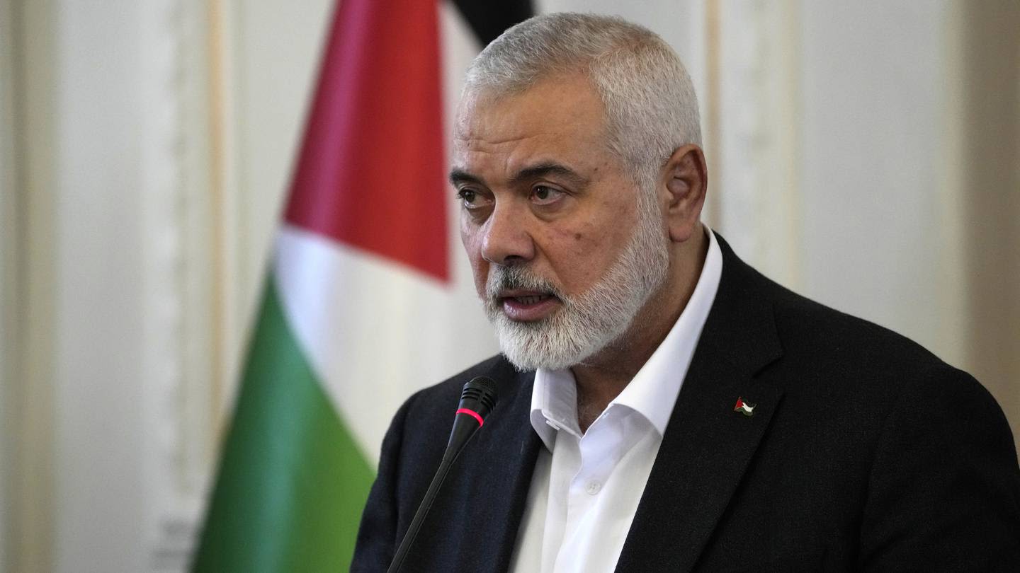 Israel-Hamas war latest: Hamas leader Ismail Haniyeh was assassinated in Tehran, Iran says
