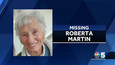 Police execute search warrant at a house in their search for missing 82-year-old Roberta Martin