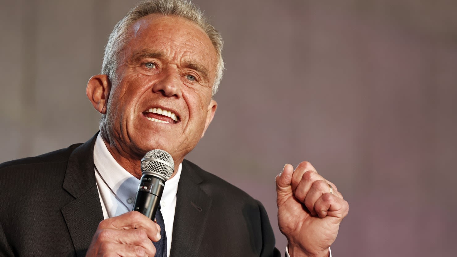 RFK Jr. Boasts He Could Eat Brain Worms and Still Beat Trump, Biden