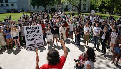 Georgia Democrats condemn "dangerous escalation" after police detain Emory University protesters