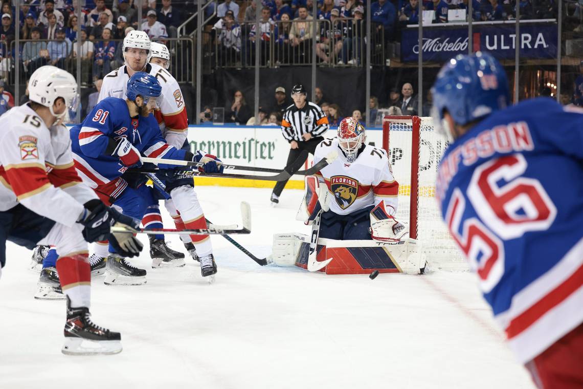 Eastern Conference final Game 5 live updates: Florida Panthers 0, New York Rangers 0, first period