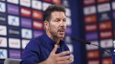 Simeone: "¿Las lesiones? Habrá que pensar, opinando y criticando esto no cambia"