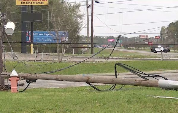 Dothan Utilities warns of downed power lines ahead of overnight severe weather