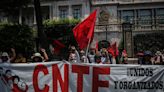 CNTE llega a un acuerdo con AMLO y levantará plantón el 6 de junio