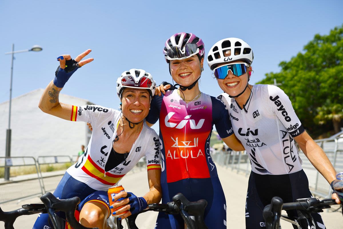 Vuelta Ciclista Andalucia Women: Another 1-2-3 for Liv AlUla Jayco as Ella Wyllie wins stage 3