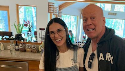 Cómo se prepara Demi Moore para despedir a Bruce Willis