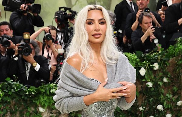 Kim Kardashian Is Wearing Her 'Boyfriend's Sweater' at 2024 Met Gala