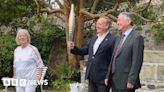 Olympic torch visits Victor Hugo's Guernsey home