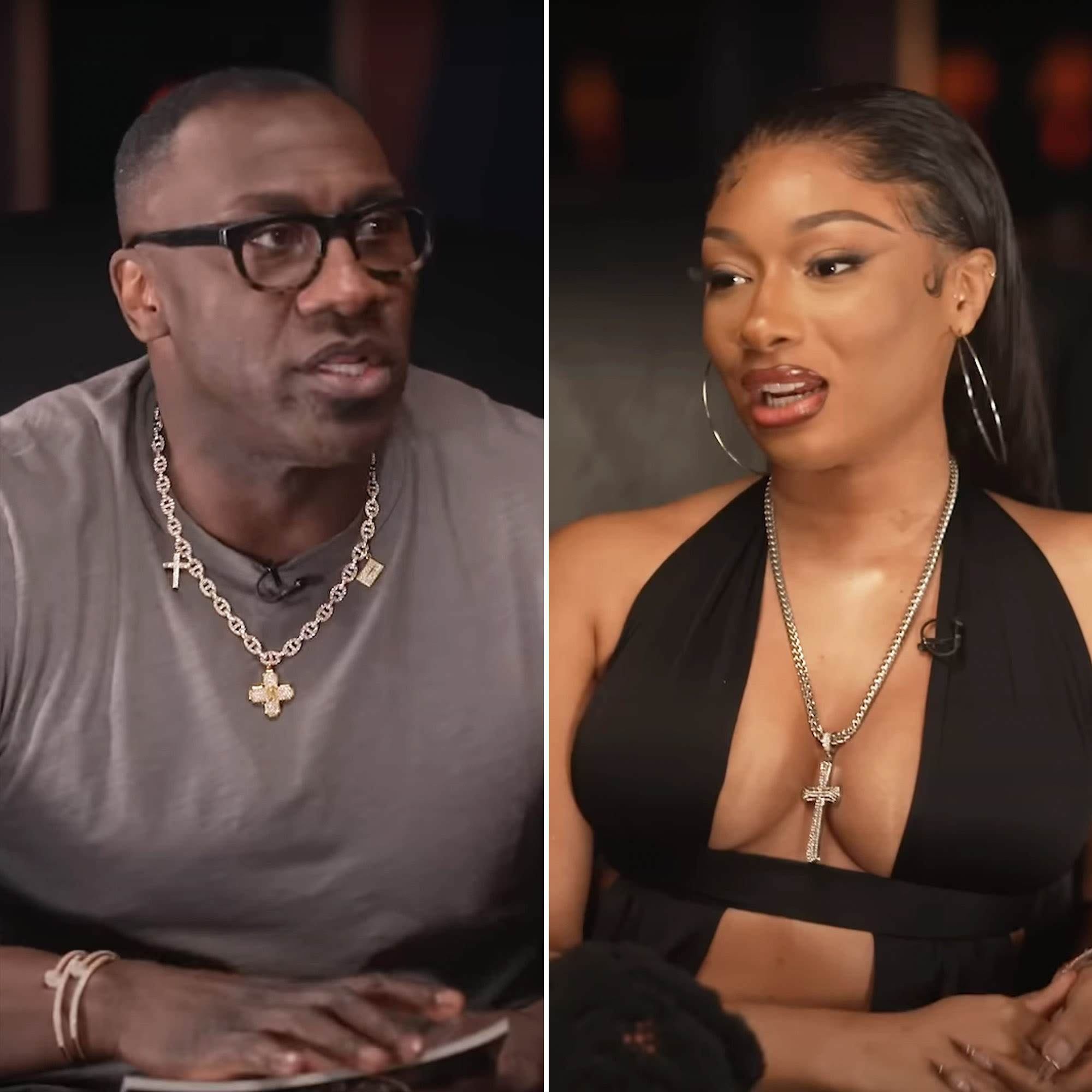 Shannon Sharpe Apologizes to Megan Thee Stallion for Insensitive Jokes He Made About Her Body