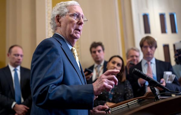 McConnell breaks with Trump on vilification of Biden