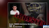 Laredo Sector U.S. Border Patrol: El Salvador homicide suspect caught entering country illegally