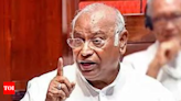 Dhankhar expunges Kharge remarks attacking PM, RSS | India News - Times of India