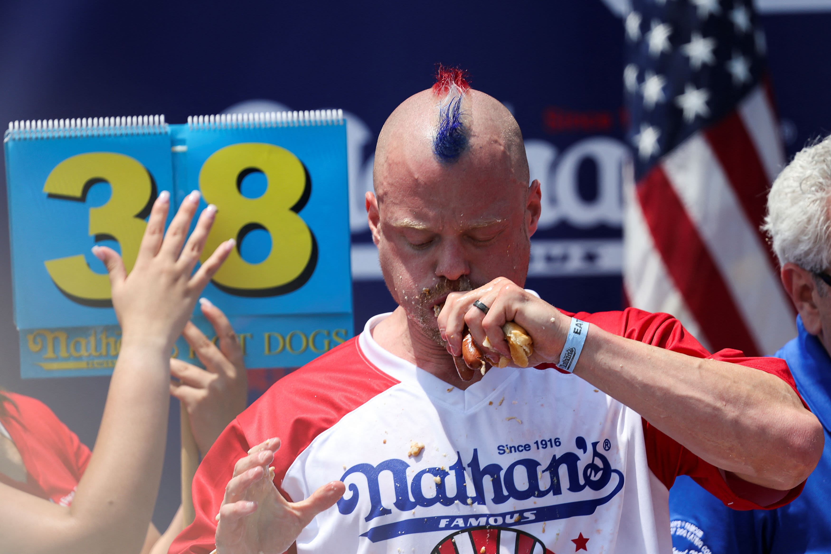 Nathan’s hot dog contest eater apologizes after cheating accusations