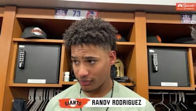 Rodriguez makes major league debut in Giants' tough loss to Phillies