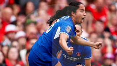 Mayra Ramírez, figura y campeona con el Chelsea en Inglaterra: hizo doblete en la goleada