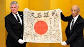 It's a miracle, say family of Japanese soldier killed in WWII, as flag he carried returns from US