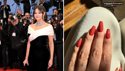 Selena Gomez’s Elegant Custom Manicure Shade Took 40 Minutes to Create