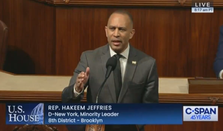 ‘How Dare You!’ Hakeem Jeffries Takes to the House Floor To Nuke Byron Donalds’s Jim Crow Comments