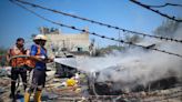 Israeli airstrike in Gaza humanitarian zone 'kills 71 Palestinians'