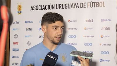 Federico Valverde y su rol en Uruguay: “Tengo ganas de ser el referente y un ejemplo”