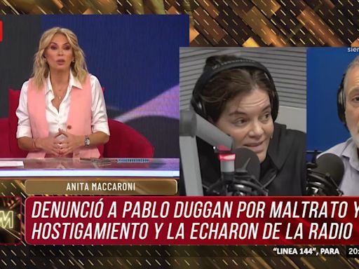 Despidieron a la locutora Ana Maccaroni de Radio 10 tras haber acusado a Pablo Duggan de maltrato laboral