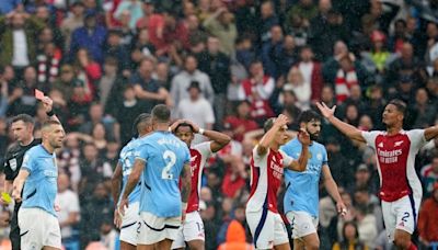 Premier League: Riccardo Calafiori Not Happy With Leandro Trossard's Red Card Against Manchester City - News18