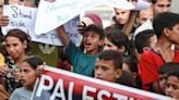 Gazans thank US university protesters as Israel calls for students to be expelled