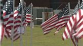 Machinists Union, United Way honor veterans with ‘Flags of Freedom’ display