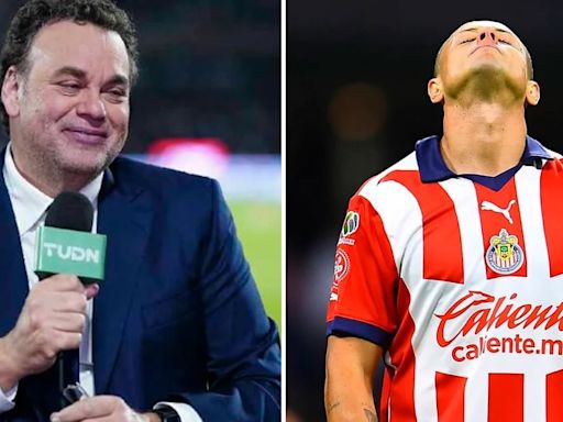 David Faitelson ningunea desempeño de Chicharito con Chivas: “Es un estorbo para Gago”