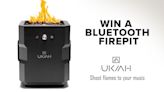 Win a Ukiah Tailgater II Portable Fire Pit with “Beat to Music” Sound System