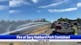 Fire contained after burning half an acre at Sarg Hubbard Park in Yakima