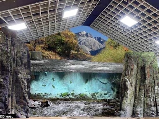臺灣櫻花鉤吻鮭生態中心展示館整修完成重新開放參觀