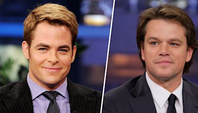 Chris Pine recalls the time he was mistaken for Matt Damon — and went along with it