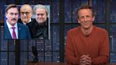 Seth Meyers Blames GOP for Politics Being ‘Dominated By Weird Uncles’ Like Mike Lindell, Steve Bannon and Rudy Giuliani | Video