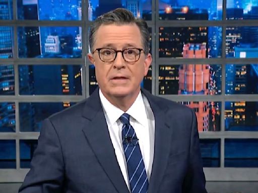 Trump’s Endless RNC Speech Nearly Killed Stephen Colbert