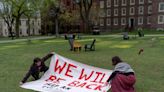 Protesters interrupt Brown University commencement speech