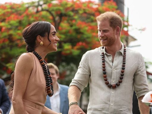 Duchess Meghan Gushes About Prince Harry During Joint Engagement in Nigeria