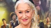 Helen Mirren's plunging black dress and headband wow at premiere but we can't get over her grandson's matching hairstyle