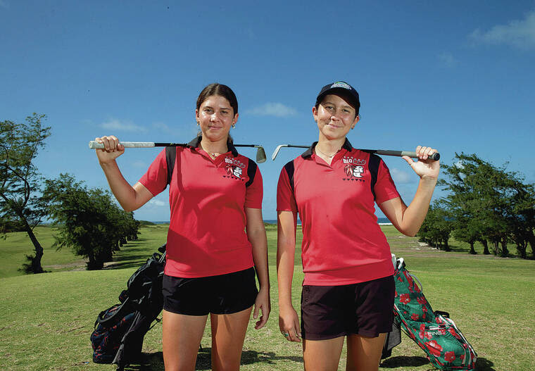 Swinging sisters ready to leave their mark for Kahuku golf | Honolulu Star-Advertiser